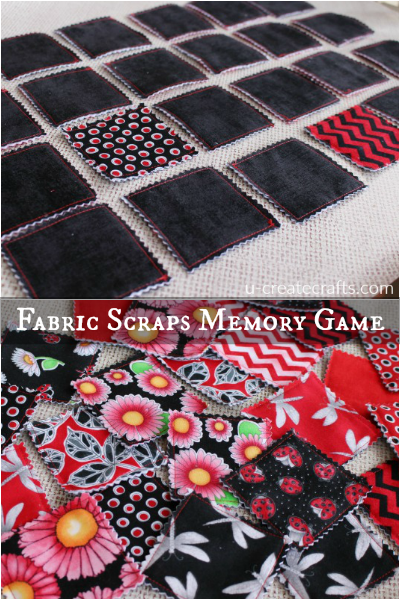 Fabric Scraps Memory Game