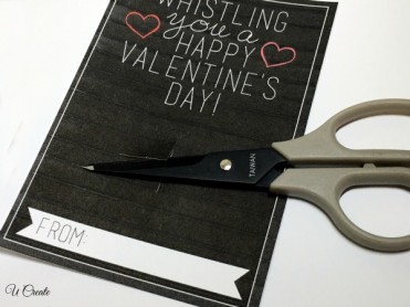 Whistle Valentine Printables - U Create