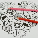 "Heart of Hearts" Coloring Page Printable by U Create