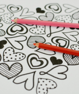 Heart of Hearts Coloring Page or Printable!