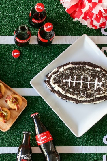 Hostess Gift Idea and Oreo Football Cake Recipe
