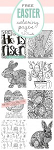 Free Easter Coloring Pages - U Create