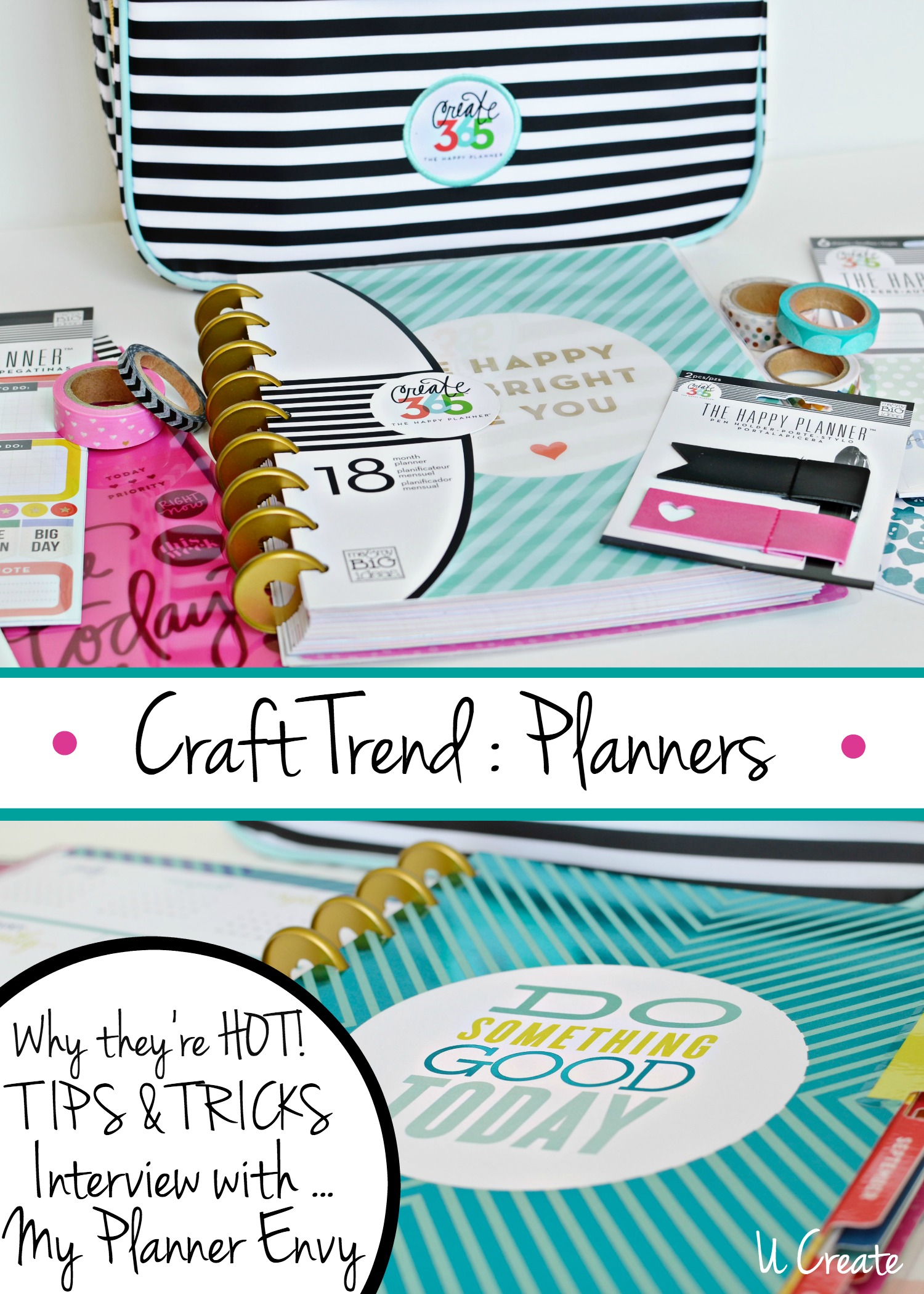 Craft Trend: Planners (why they're hot, tips and tricks, more!)