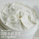 How to Make Coconut Body Butter - with 3 ingredients!
