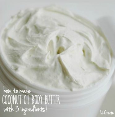 How to Make Coconut Body Butter - with 3 ingredients!