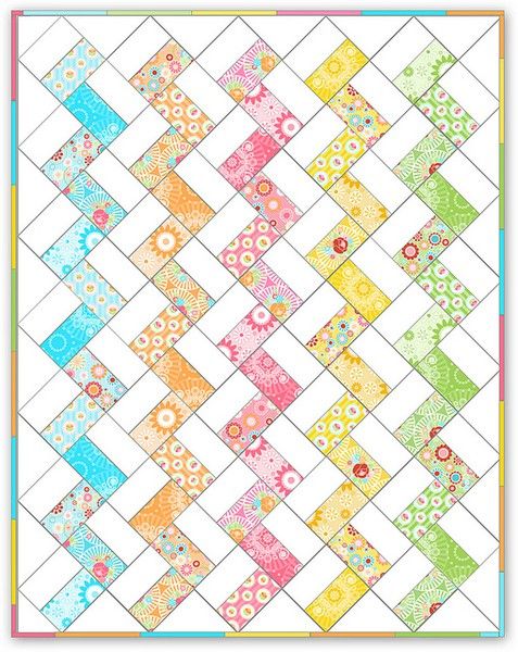 Tons of Jelly Roll Quilt Tutorials - FREE