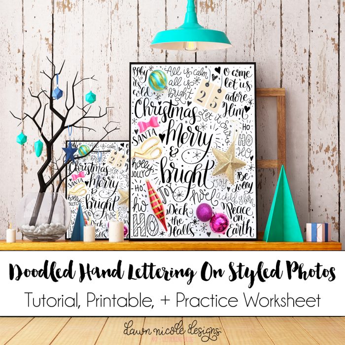 Free Hand Lettering Printables