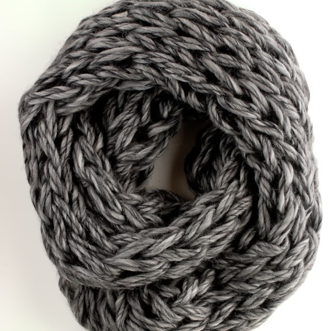 Arm Knit Cowl Tutorial