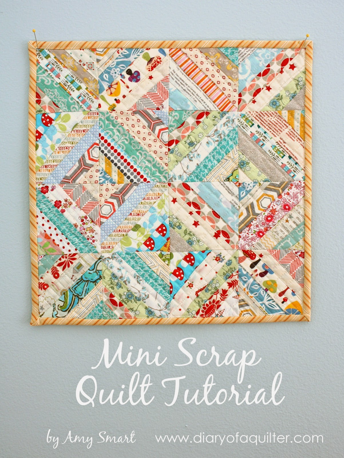 Many FREE mini quilt tutorials!