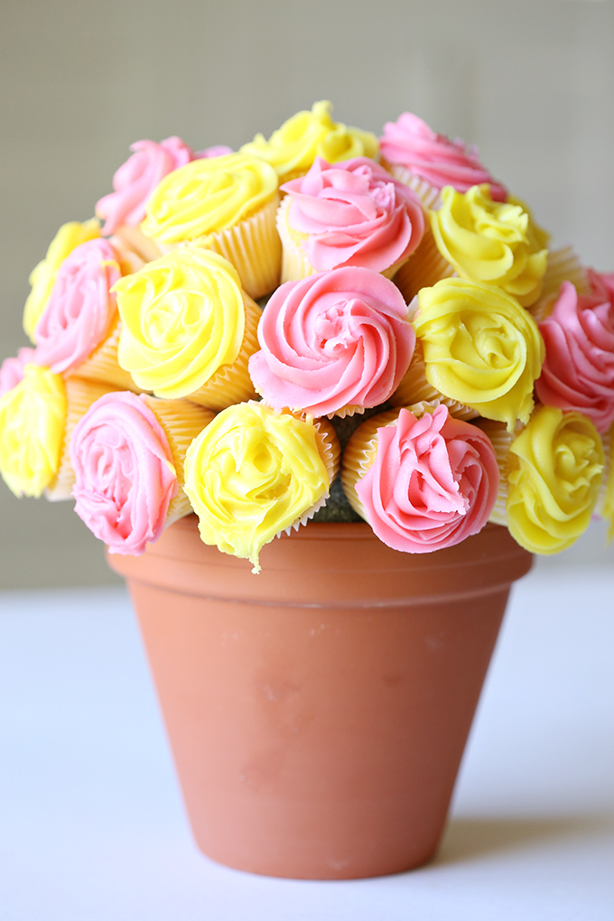 Flower Cupcake Bouquet