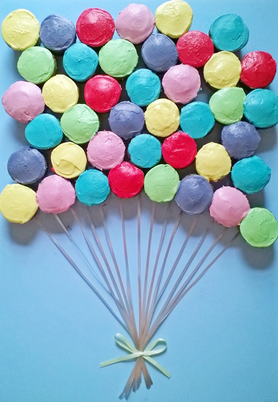 Balloon Cupcakes
