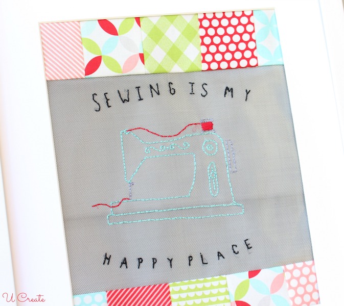 Sewing is My Happy Place free pattern by U Create