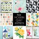 Tons of FREE Modern Quilt Tutorials at U Create