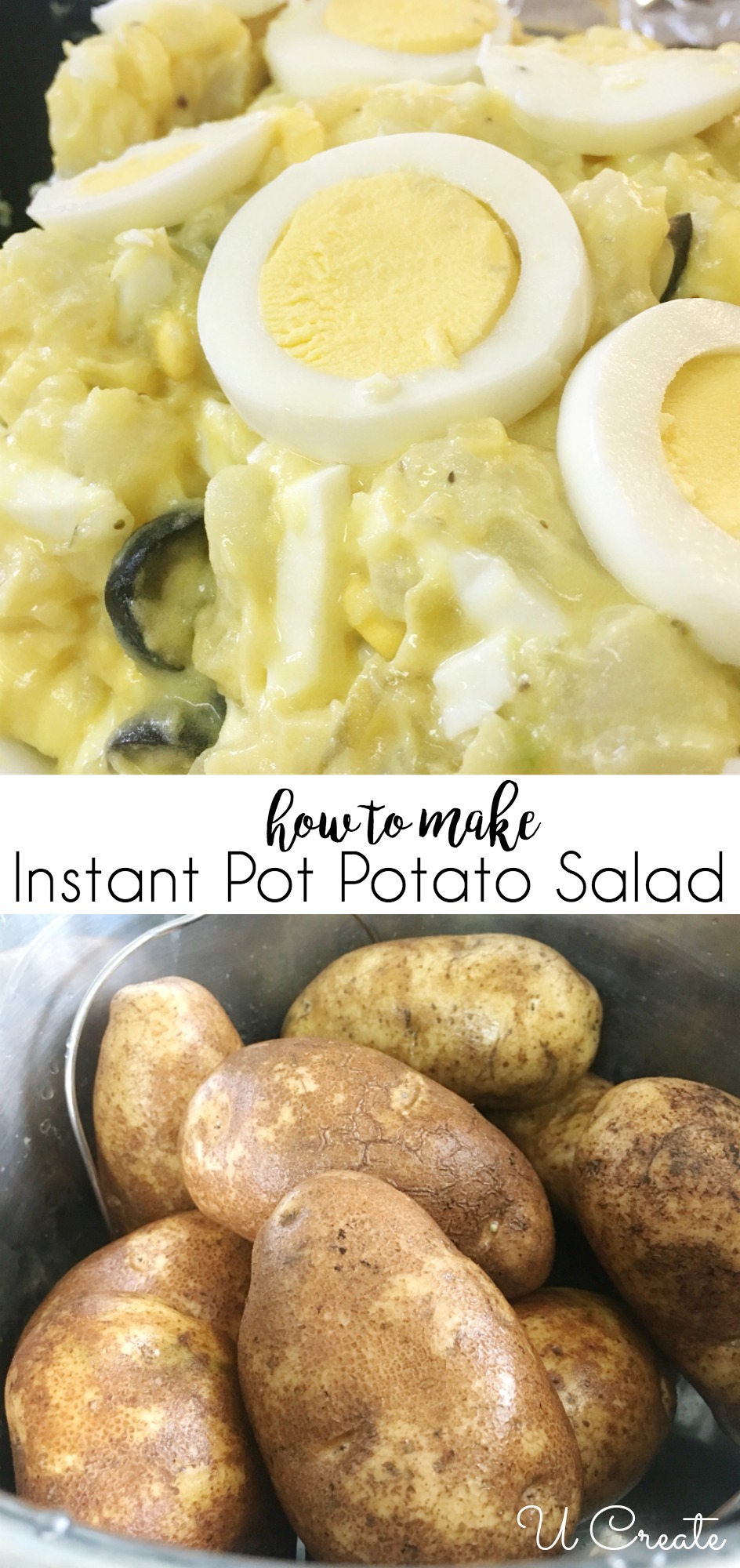 How to Make Instant Pot Potato Salad - so easy and delicious!