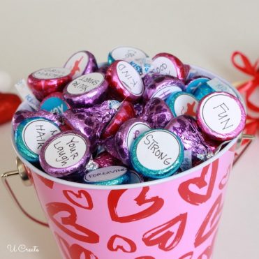 Personalized Hershey Kisses for Valentine's Day - Reasons Why I Love You