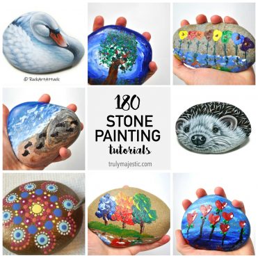 180 Stone Painting Tutorials