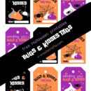 bugs and kisses free printable tags by U Create