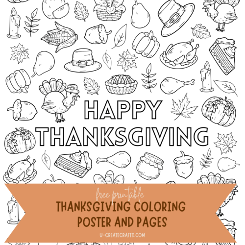 M &amp; M Thanksgiving Poem Printable - U Create