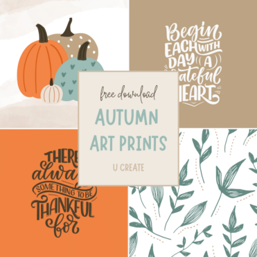 Set of Fall/Autumn downloads by U Create