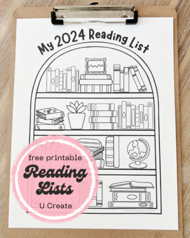 Color Your Reading Journey: Free Printable Reading Tracker Pages - U Create
