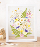 DIY Pressed Flower Frame: A Beautiful Handmade Mother's Day Gift