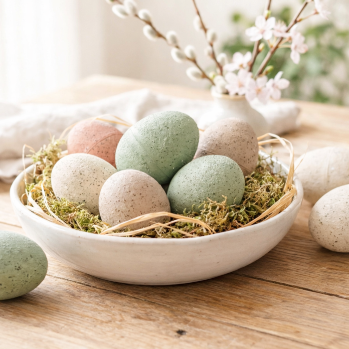 DIY Stone eggs for Easter 