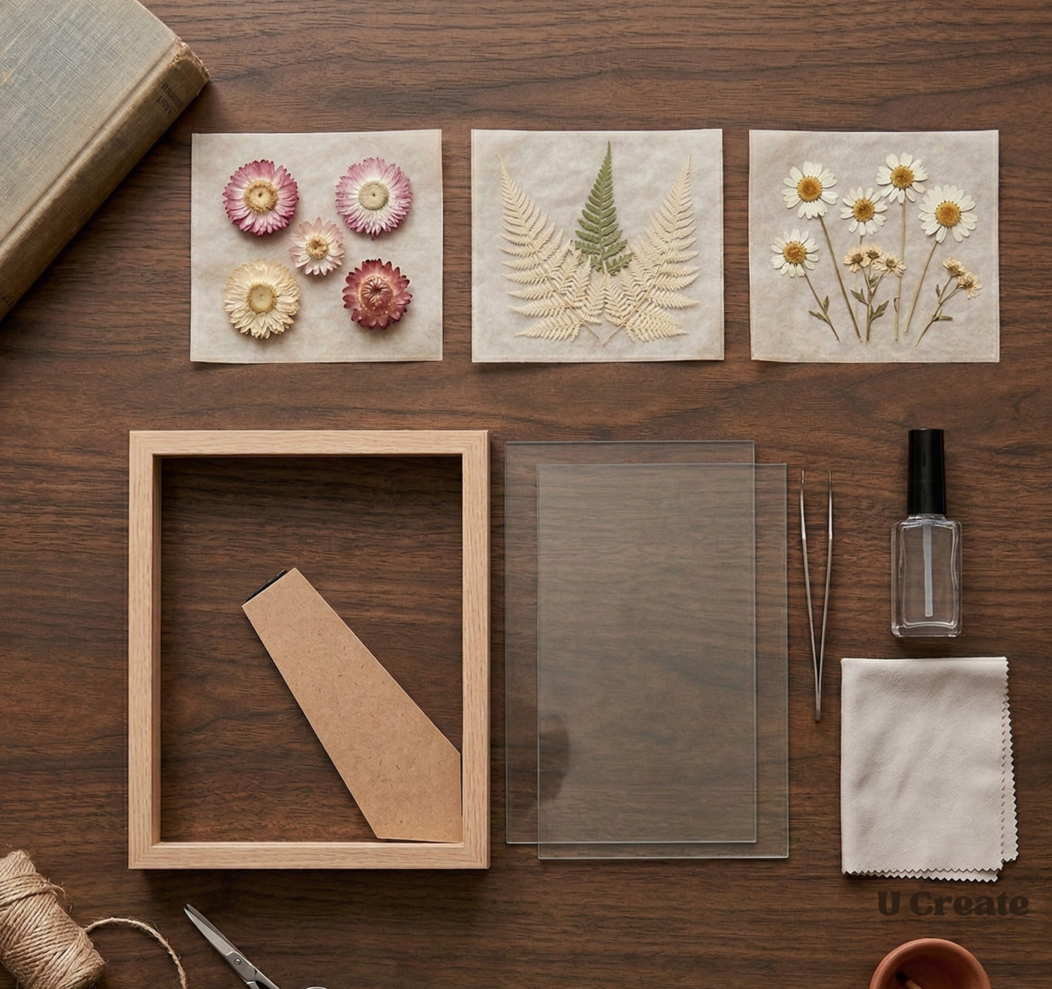 DIY Pressed Flower Frame: A Beautiful Handmade Mother's Day Gift - U Create