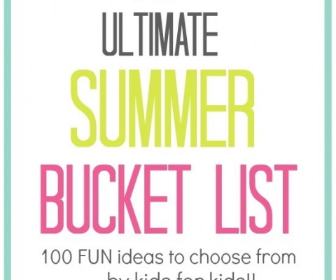 Kids Summer Bucket List Ideas 2020